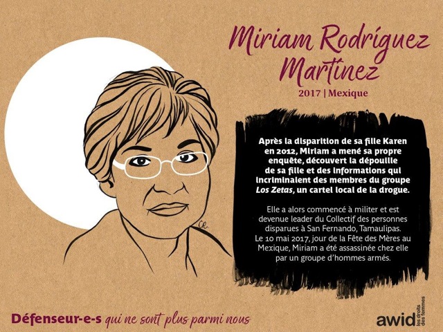 Miriam Rodriguez Mexique
