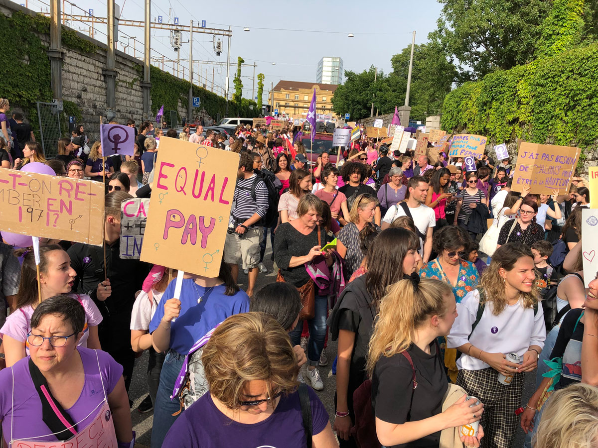 greve feministe neuchatel 2019