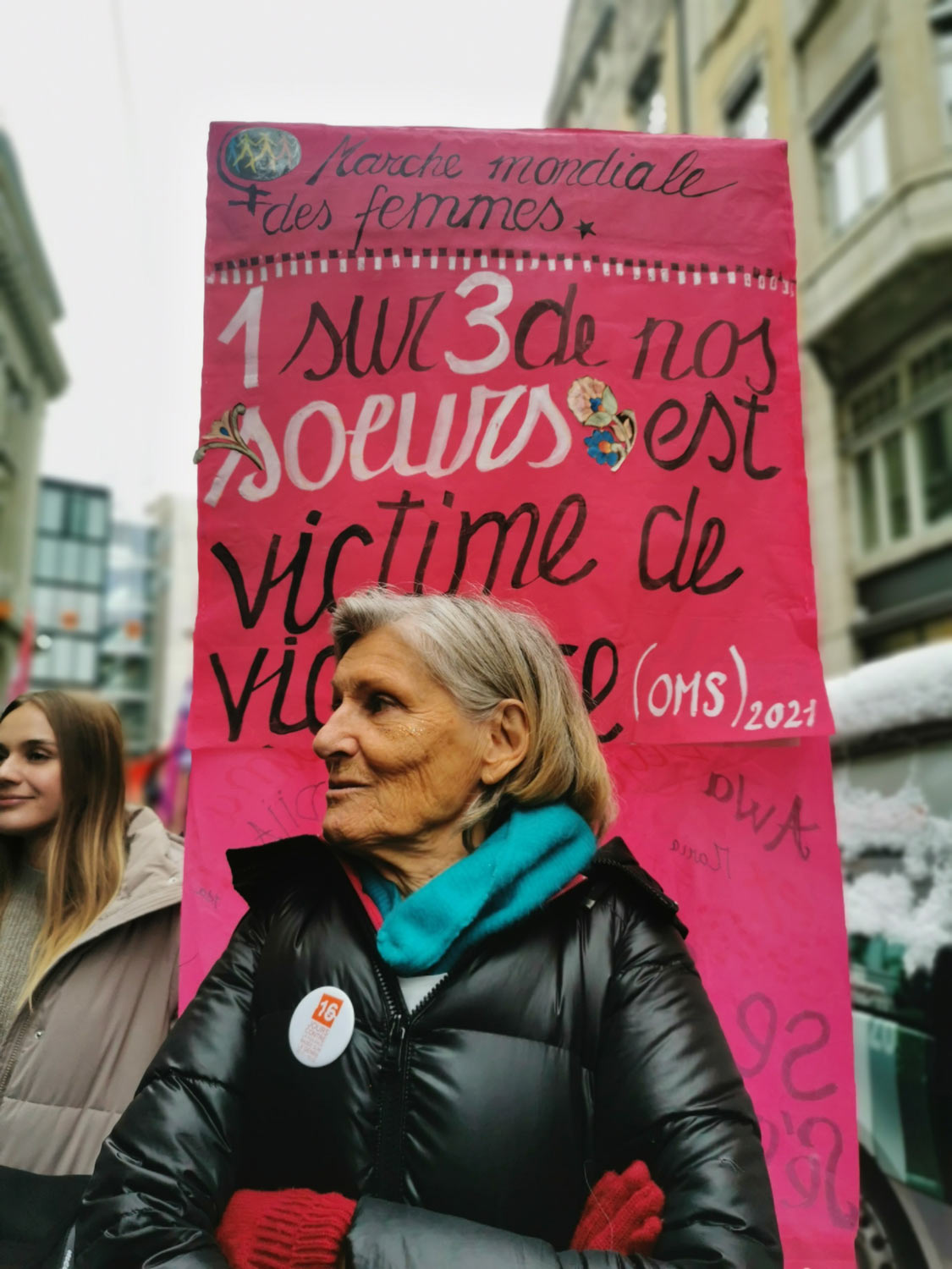 feministes manifestent a Berne contre les violences basees sur le genre 14